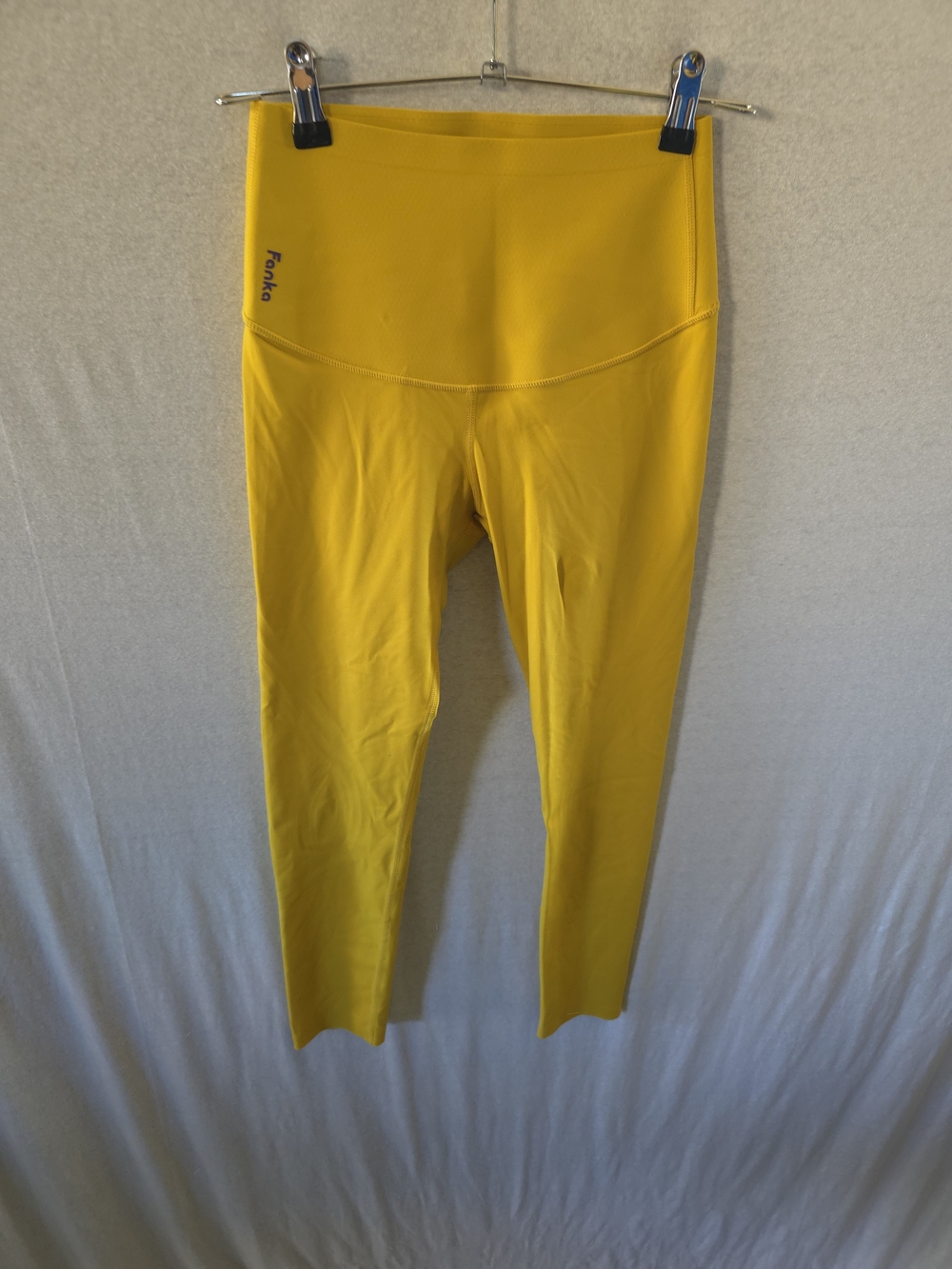 Fanka Mustard Yellow High Waist Athletic Leggings